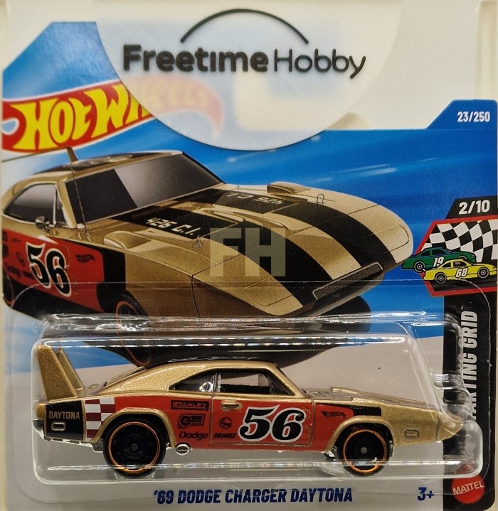 Hot Wheels '69 Dodge Charger Daytona modeļa auto