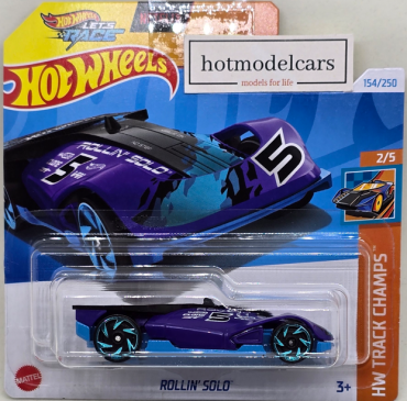 2024. gada 154. gada modelis HTC06 Hot Wheels ROLLIN´ SOLO