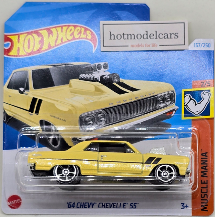 2024 - 157 - HTD79 Hot Wheels ´64 CHEVY CHEVELLE SS