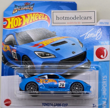 2024. gada 203. gada modelis HRY77 Hot Wheels TOYOTA GR86 CUP