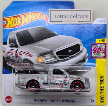 2024. gada - 210. - HTB07 Hot Wheels '99 FORD F-150 SVT LIGHTNING