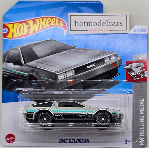 2024. gada 236. jūlijs - HTF28 Hot Wheels DMC DELOREAN
