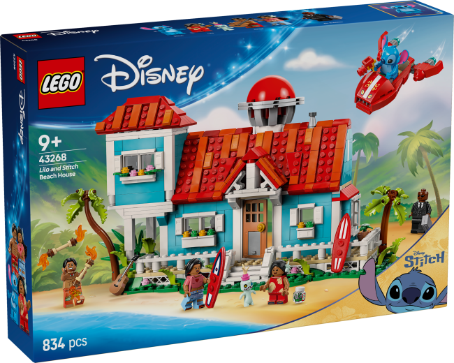 43268 LEGO Disney Classic Lilo and Stitch Beach House