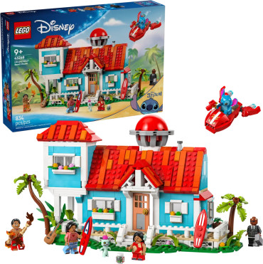 43268 LEGO Disney Classic Lilo ir Stitch paplūdimio namelis