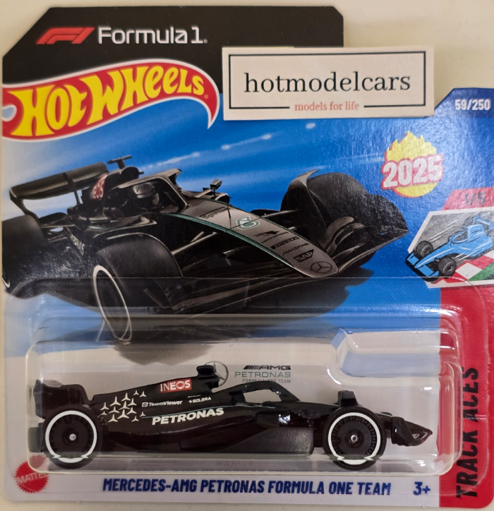 2025 - 059 - HYX78 Hot Wheels MERCEDES-AMG PETRONAS FORMULA ONE TEAM