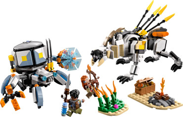 77037 LEGO Horizon Aloy ir Varl prieš Kriauklinį Vaikštantįjį ir Sawtooth