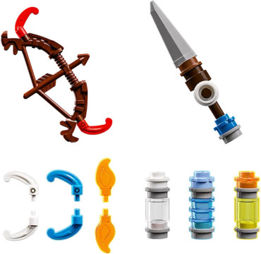 77037 LEGO Horizon Aloy un Varl pret Shell-Walker un Sawtooth