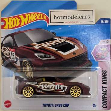 2025. gada - 079. - HYX74 Hot Wheels TOYOTA GR86 CUP