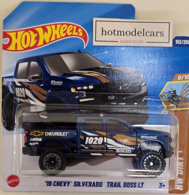 2025 - 152 - HYY97 Hot Wheels '19 CHEVY SILVERADO TRAIL BOSS LT