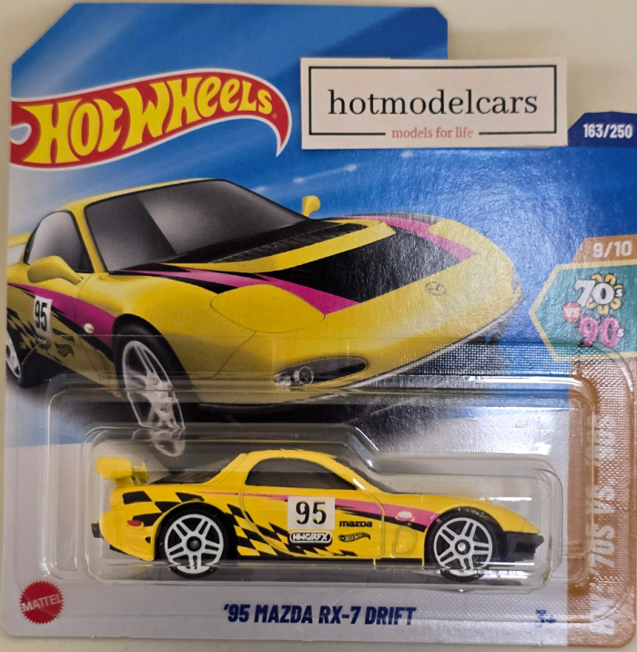 2025 - 163 - HYY95 Hot Wheels '95 MAZDA RX-7 DRIFT