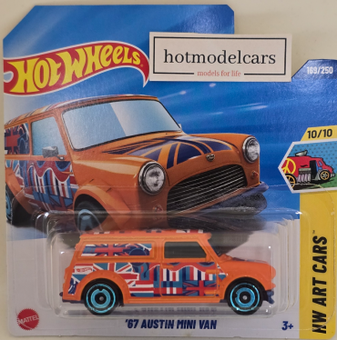 2025–169 m. – JBB00 „Hot Wheels“ 1967 m. „Austin“ mini furgonas