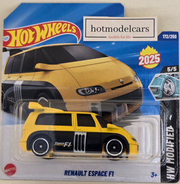 2025 m. – 172 m. – HYW32 „Hot Wheels“ RENAULT ESPACE F1