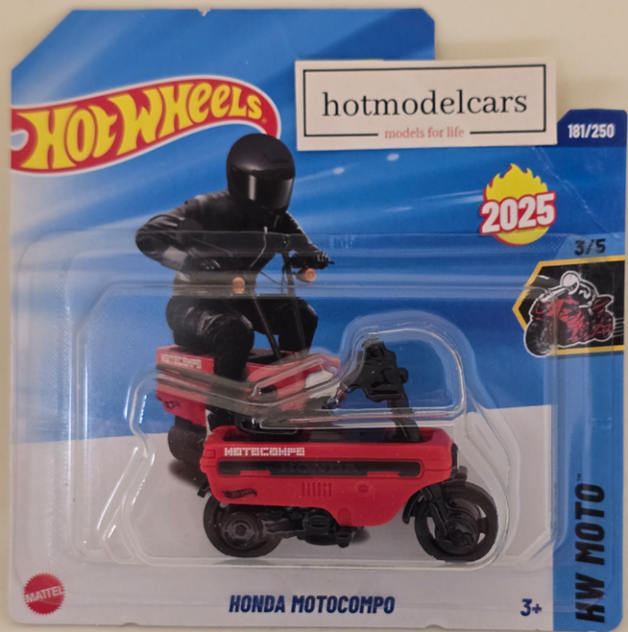 2025 - 181 - HYW43 Hot Wheels HONDA MOTOCOMPO