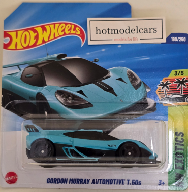 2025. g. — 190. g. — JBB14 Hot Wheels GORDON MURRAY AUTOMOTIVE T.50s