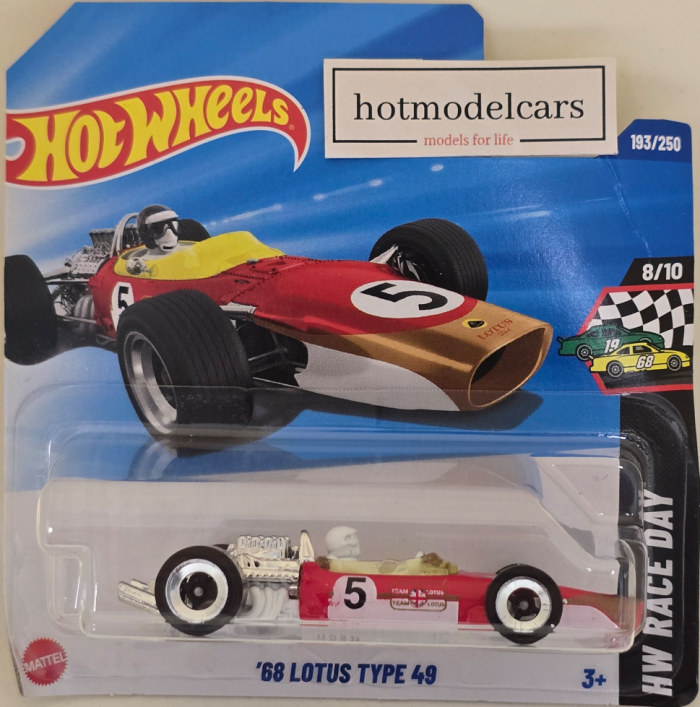 2025 - 193 - HYX18 Hot Wheels '68 LOTUS TYPE 49