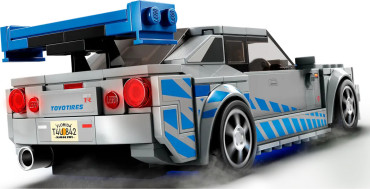 76917 LEGO Speed Champions 2 Fast 2 Furious Nissan Skyline GT-R (R34)
