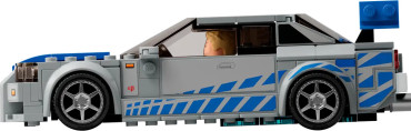 76917 LEGO Speed Champions 2 Ātri un bez žēlastības Nissan Skyline GT-R (R34)