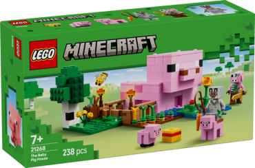 21268 LEGO Minecraft Beebipõrsa maja