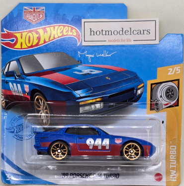 2021. gada - 045. gada - GTC38 Hot Wheels ´89 PORCHE 944 TURBO