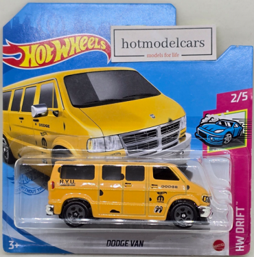 2021. gada - 050. - GTB84 Hot Wheels DODGE furgons