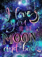 I Love You 30x40 cm