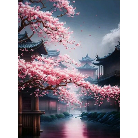 Sakura puu 40x50